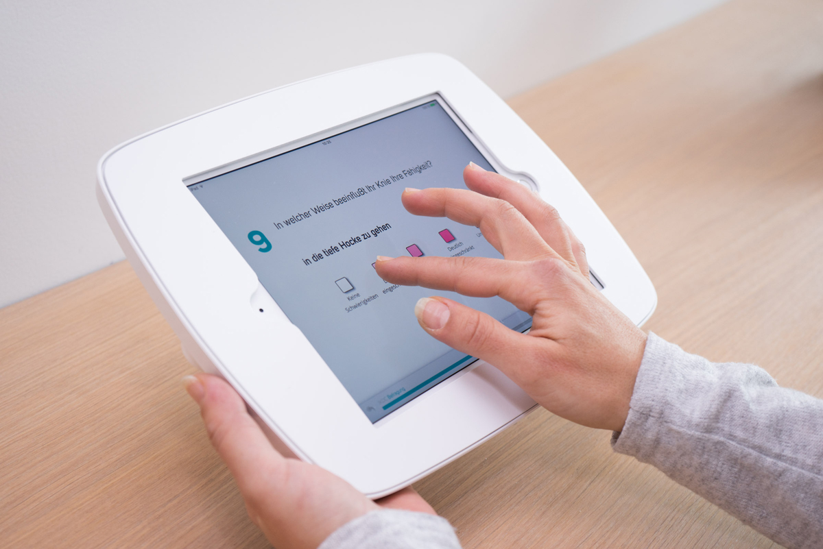 Bouncepad Desk diebstahlsichere Tablet und iPad Halterung