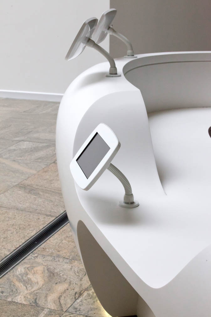 Bouncepad Flex Tablet und iPad Halterung mit Schwanenhals