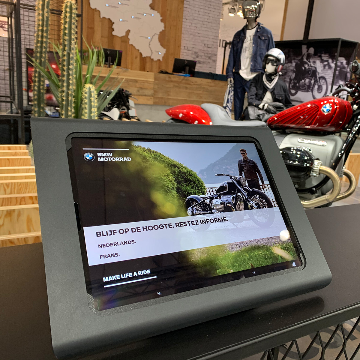 Tabdoq iPad Halterung für iPad Pro 12.9 Zoll (2018 - 2022) 