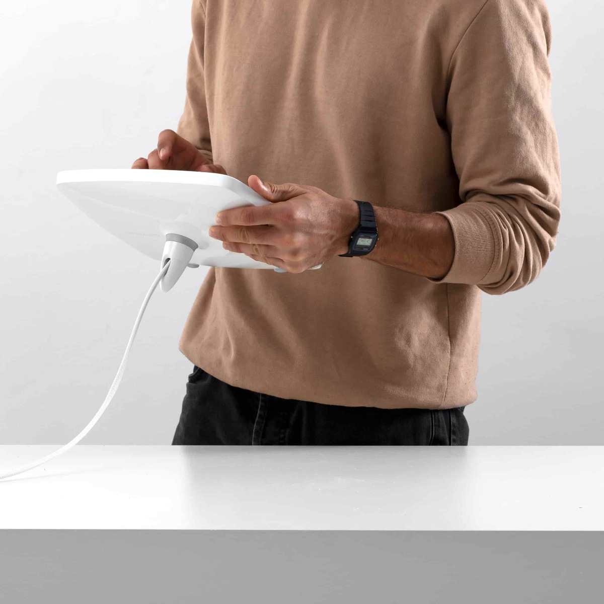 Bouncepad Lounge sichere Tablet/iPad Halterung mit Sicherheitskabel